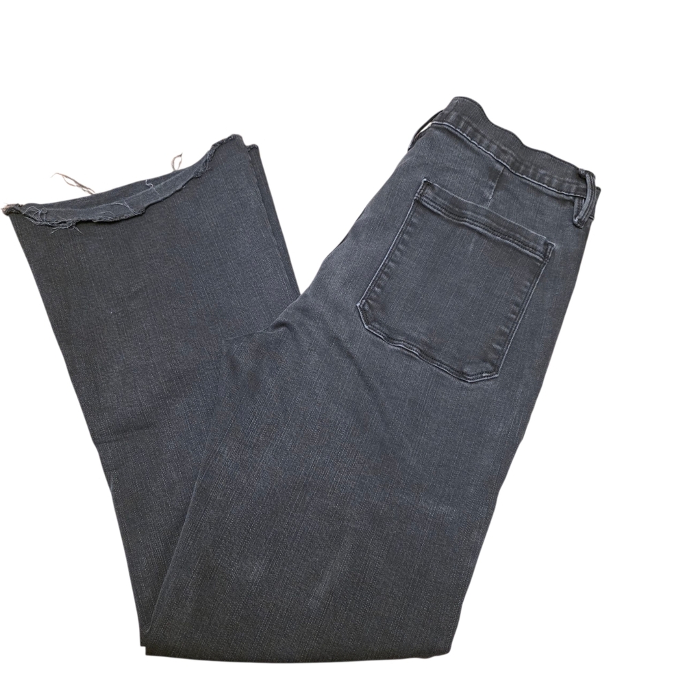 Frame La Bardot Crop Flare BLack Jeans Size 30 - Picture 6 of 14